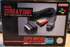 Carátula de Stereo AV Cable