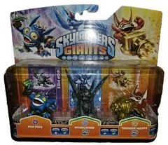 Carátula de Skylanders Giants: Triple Pack [Pop Fizz, Whirlwind, Trigger Happy]