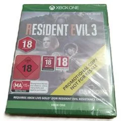 Carátula de Resident Evil 3 [Not For Resale]
