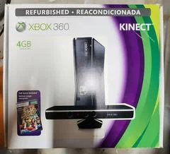 Carátula de Xbox 360 Slim Console 4GB Kinect Bundle [Refurbished]