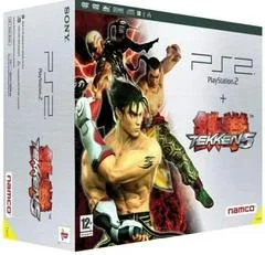 Carátula de Playstation 2 Slim Silver [Tekken 5 Bundle]