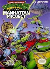 Carátula de Teenage Mutant Ninja Turtles III The Manhattan Project